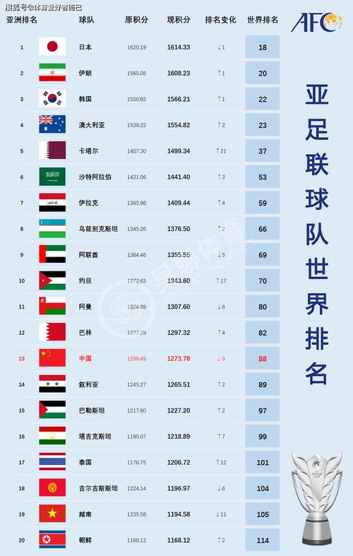 世界足联排名一共多少支球队参加,世界足联排名一共多少支球队参加世界杯