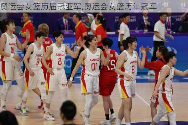 奥运会女篮历届冠亚军,奥运会女篮历年冠军