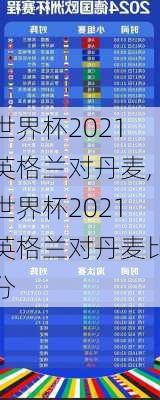 世界杯2021英格兰对丹麦,世界杯2021英格兰对丹麦比分