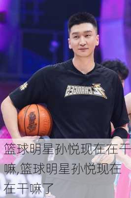 篮球明星孙悦现在在干嘛,篮球明星孙悦现在在干嘛了