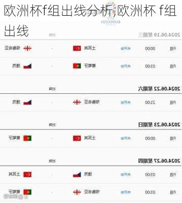 欧洲杯f组出线分析,欧洲杯 f组 出线
