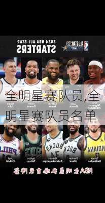 全明星赛队员,全明星赛队员名单