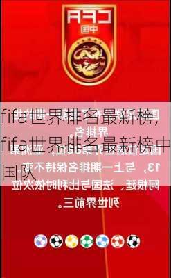 fifa世界排名最新榜,fifa世界排名最新榜中国队