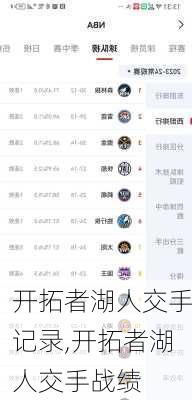 开拓者湖人交手记录,开拓者湖人交手战绩