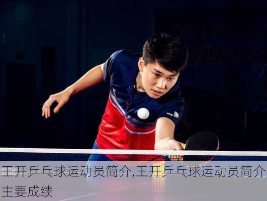 王开乒乓球运动员简介,王开乒乓球运动员简介主要成绩