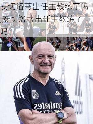 安切洛蒂出任主教练了吗,安切洛蒂出任主教练了吗