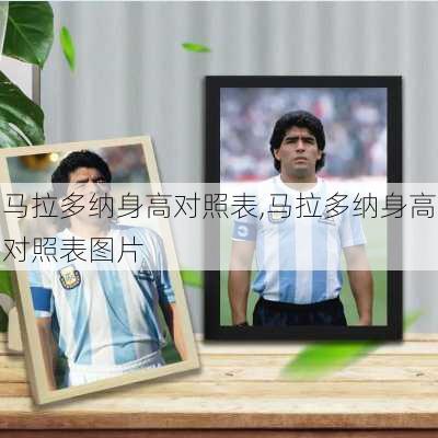 马拉多纳身高对照表,马拉多纳身高对照表图片