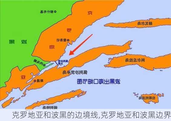 克罗地亚和波黑的边境线,克罗地亚和波黑边界