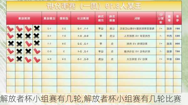 解放者杯小组赛有几轮,解放者杯小组赛有几轮比赛