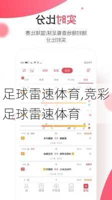足球雷速体育,竞彩足球雷速体育