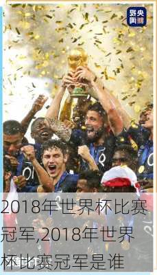 2018年世界杯比赛冠军,2018年世界杯比赛冠军是谁