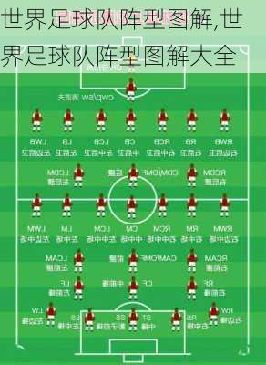 世界足球队阵型图解,世界足球队阵型图解大全