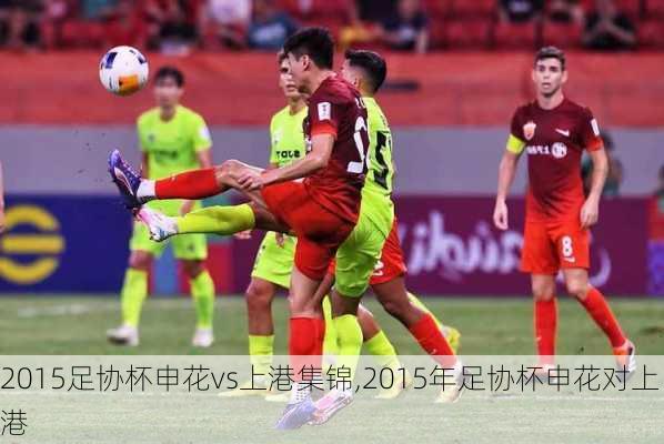 2015足协杯申花vs上港集锦,2015年足协杯申花对上港