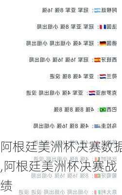 阿根廷美洲杯决赛数据,阿根廷美洲杯决赛战绩