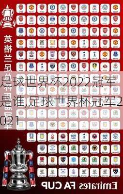 足球世界杯2022冠军是谁,足球世界杯冠军2021