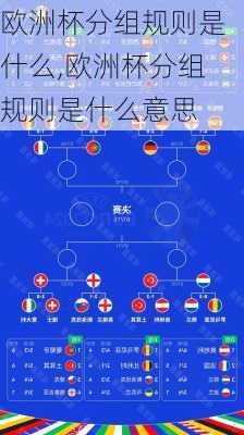 欧洲杯分组规则是什么,欧洲杯分组规则是什么意思