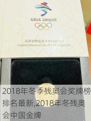 2018年冬季残奥会奖牌榜排名最新,2018年冬残奥会中国金牌
