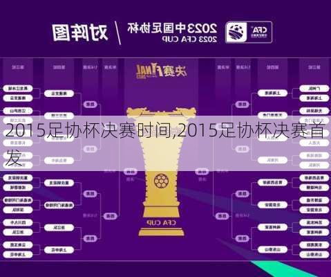 2015足协杯决赛时间,2015足协杯决赛首发