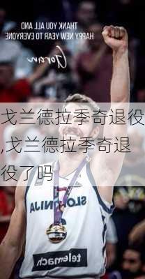 戈兰德拉季奇退役,戈兰德拉季奇退役了吗