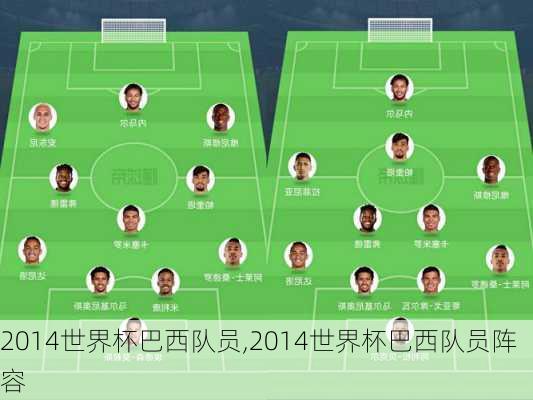 2014世界杯巴西队员,2014世界杯巴西队员阵容
