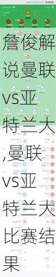 詹俊解说曼联vs亚特兰大,曼联vs亚特兰大比赛结果
