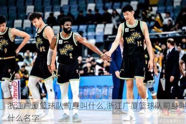 浙江广厦篮球队前身叫什么,浙江广厦篮球队前身叫什么名字