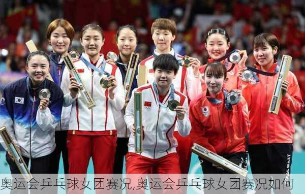 奥运会乒乓球女团赛况,奥运会乒乓球女团赛况如何