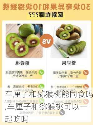 车厘子和猕猴桃能同食吗,车厘子和猕猴桃可以一起吃吗