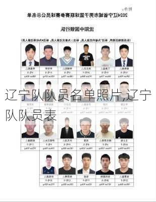 辽宁队队员名单照片,辽宁队队员表