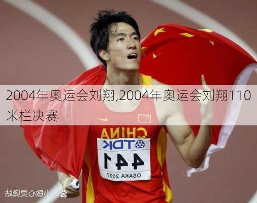 2004年奥运会刘翔,2004年奥运会刘翔110米栏决赛