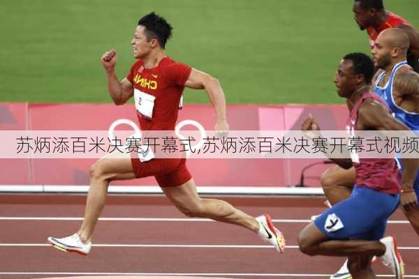 苏炳添百米决赛开幕式,苏炳添百米决赛开幕式视频