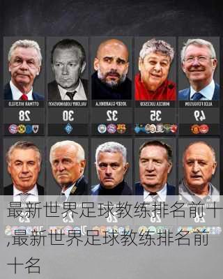 最新世界足球教练排名前十,最新世界足球教练排名前十名