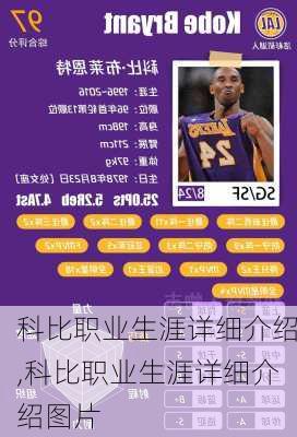 科比职业生涯详细介绍,科比职业生涯详细介绍图片
