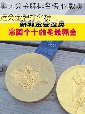 奥运会金牌排名榜,伦敦奥运会金牌排名榜
