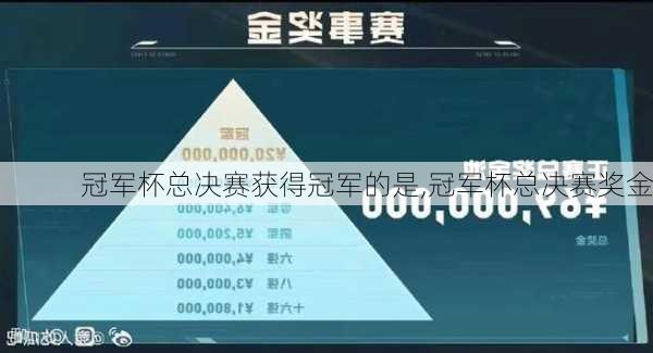 冠军杯总决赛获得冠军的是,冠军杯总决赛奖金