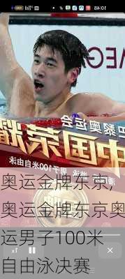 奥运金牌东京,奥运金牌东京奥运男子100米自由泳决赛