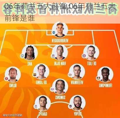 06年荷兰五大前锋,06年荷兰五大前锋是谁