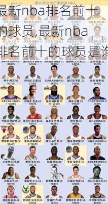 最新nba排名前十的球员,最新nba排名前十的球员是谁