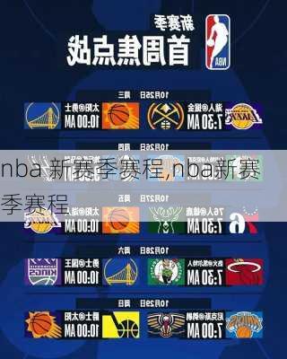 nba 新赛季赛程,nba新赛季赛程