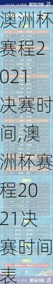 澳洲杯赛程2021决赛时间,澳洲杯赛程2021决赛时间表