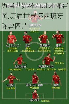 历届世界杯西班牙阵容图,历届世界杯西班牙阵容图片