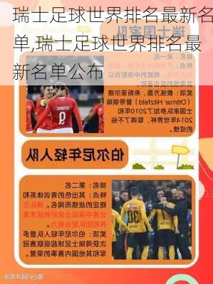 瑞士足球世界排名最新名单,瑞士足球世界排名最新名单公布