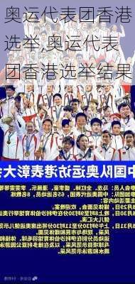 奥运代表团香港选举,奥运代表团香港选举结果