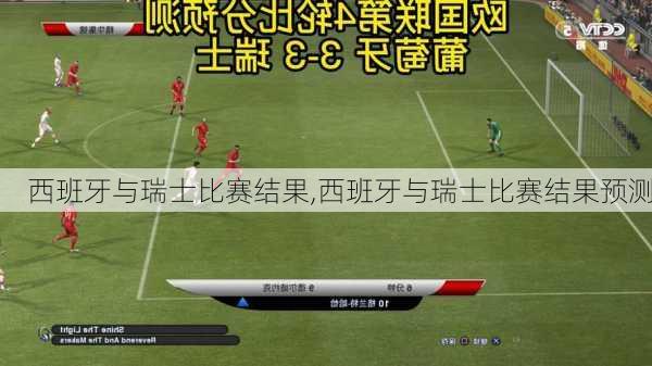 西班牙与瑞士比赛结果,西班牙与瑞士比赛结果预测