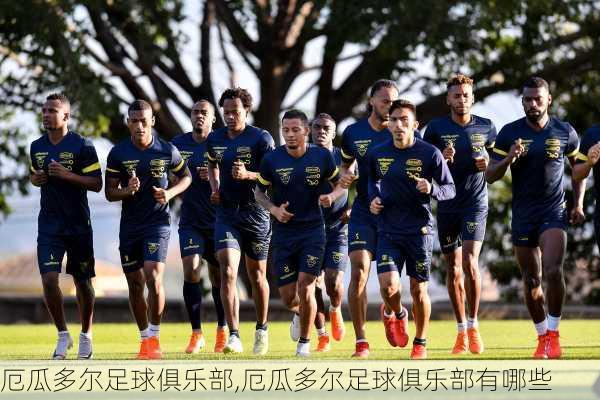厄瓜多尔足球俱乐部,厄瓜多尔足球俱乐部有哪些
