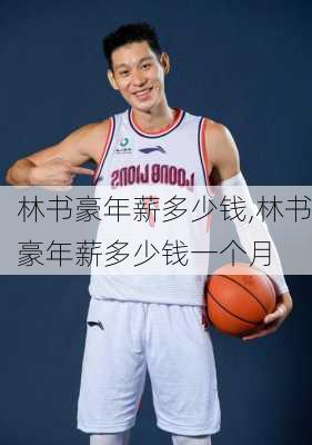 林书豪年薪多少钱,林书豪年薪多少钱一个月