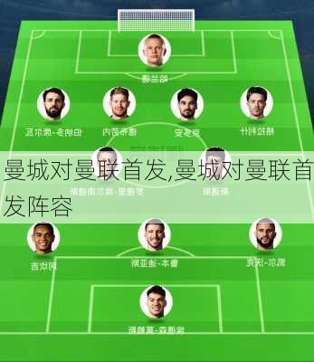 曼城对曼联首发,曼城对曼联首发阵容