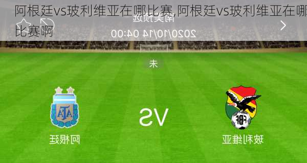 阿根廷vs玻利维亚在哪比赛,阿根廷vs玻利维亚在哪比赛啊