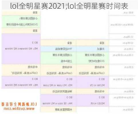 lol全明星赛2021,lol全明星赛时间表
