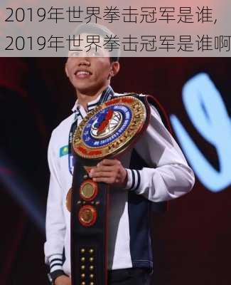 2019年世界拳击冠军是谁,2019年世界拳击冠军是谁啊